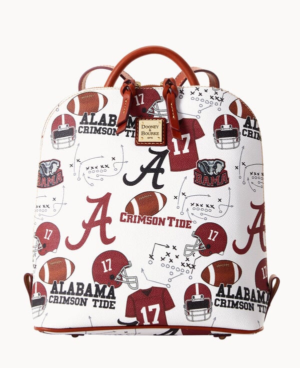dooney & bourke Collegiate University of Alabama Zip Pod Backpack White Multi