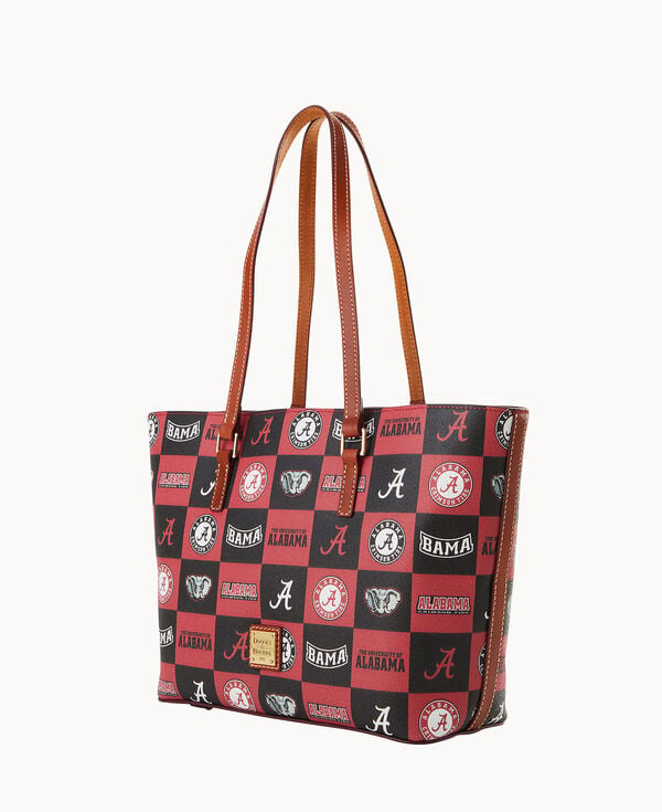 Dooney & Bourke Collegiate University Of Alabama Zip Tote Red