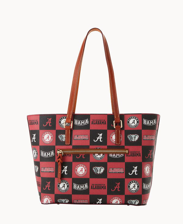 Dooney & Bourke Collegiate University Of Alabama Zip Tote Red