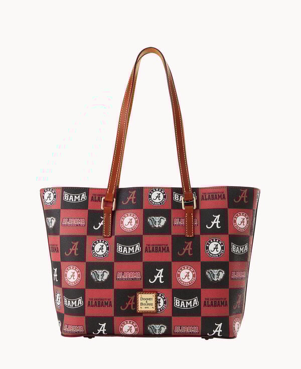 dooney & bourke Collegiate University of Alabama Zip Tote Red