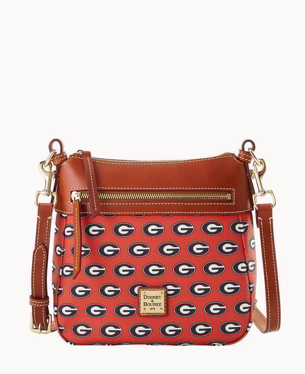 dooney & bourke Collegiate University of Georgia Crossbody 25 Red