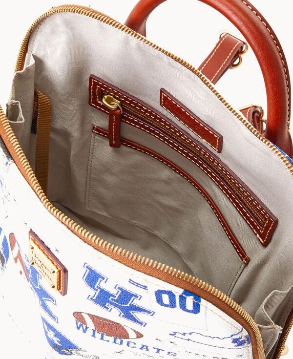 Dooney & Bourke Collegiate University Of Kentucky Zip Pod Backpack White Multi