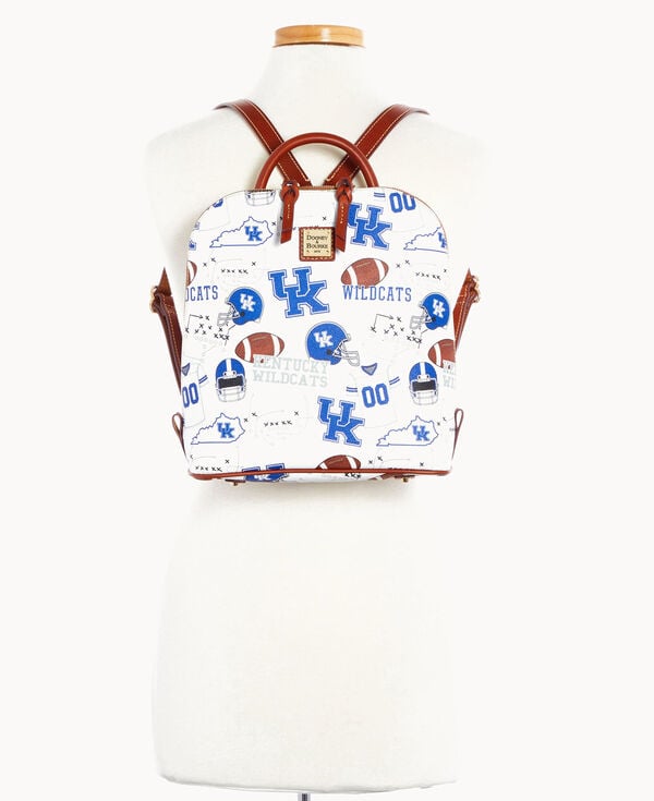 Dooney & Bourke Collegiate University Of Kentucky Zip Pod Backpack White Multi