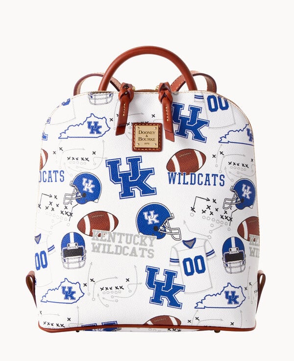 dooney & bourke Collegiate University of Kentucky Zip Pod Backpack White Multi