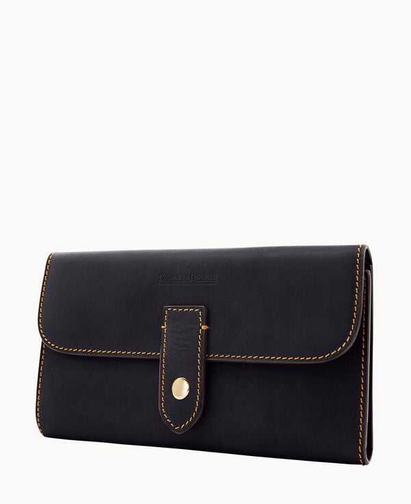 Dooney & Bourke Alto Checkbook Holder Black