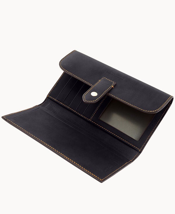 Dooney & Bourke Alto Checkbook Holder Black