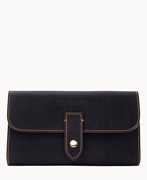 dooney & bourke Alto Checkbook Holder Black