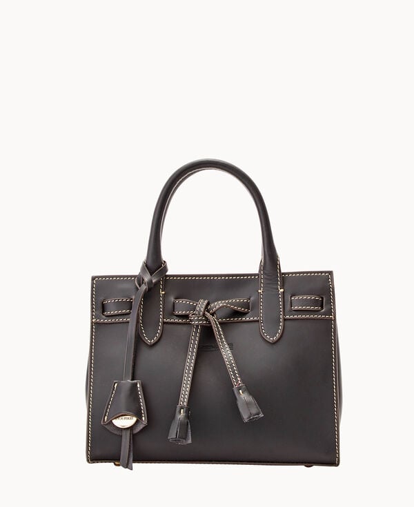 dooney & bourke Alto Mini Tassel Crossbody Black