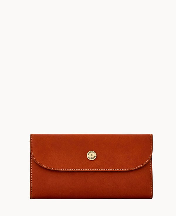 dooney & bourke Alto Slim Continental Saddle