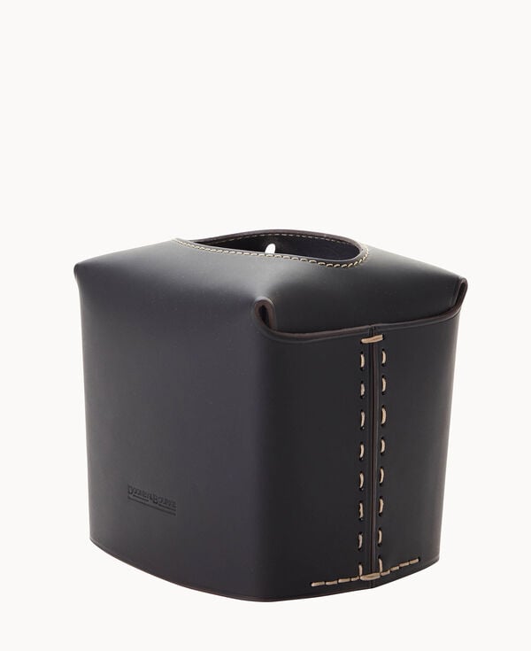 Dooney & Bourke Alto Tissue Box Cover Black