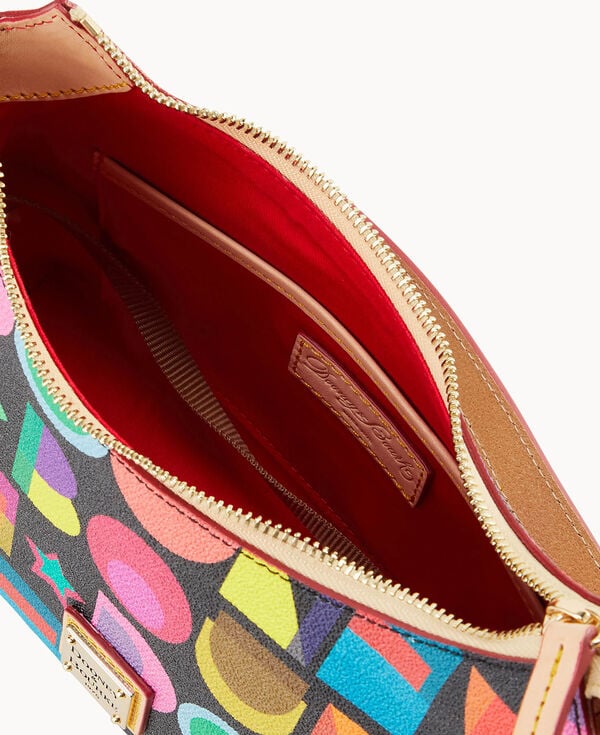 Dooney & Bourke Art Deco Baguette Black