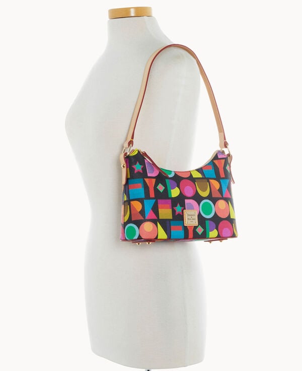 Dooney & Bourke Art Deco Baguette Black