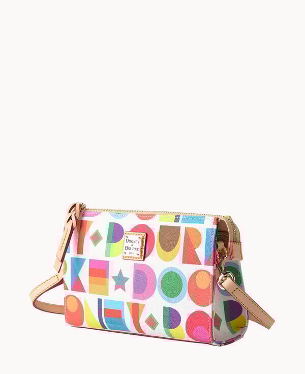 Dooney & Bourke Art Deco Janine Crossbody White