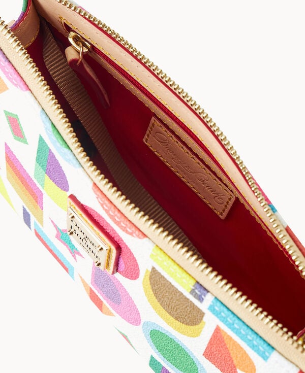 Dooney & Bourke Art Deco Janine Crossbody White