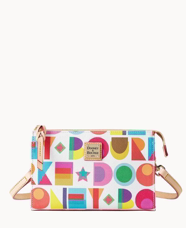 dooney & bourke Art Deco Janine Crossbody White