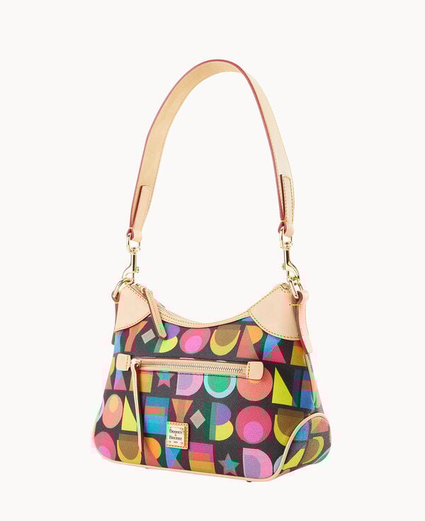 Dooney & Bourke Art Deco Small Hobo Black