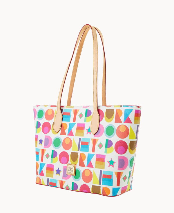 Dooney & Bourke Art Deco Tote White