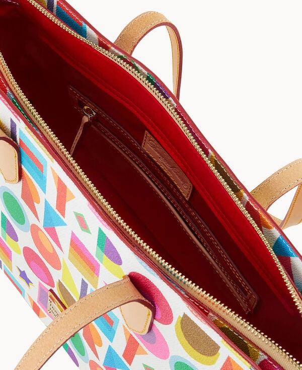 Dooney & Bourke Art Deco Tote White