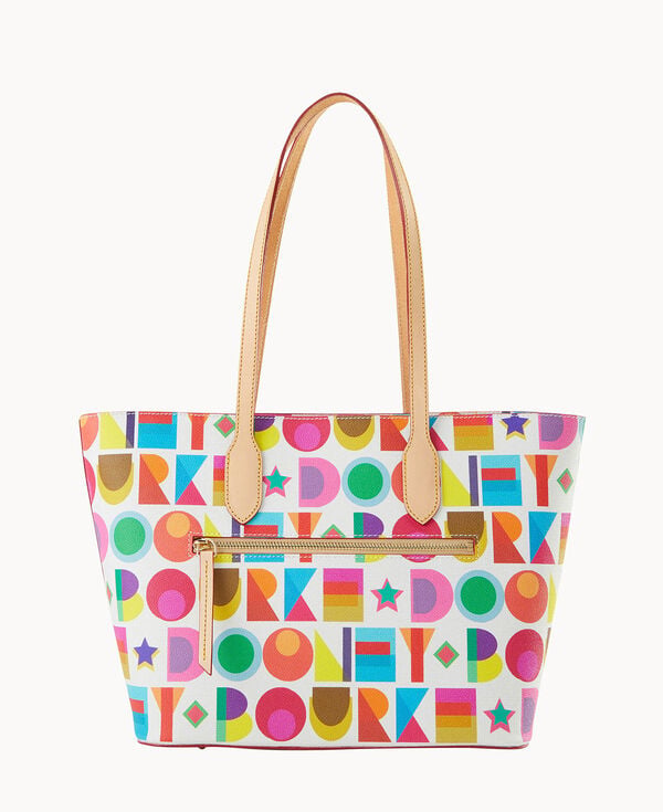 Dooney & Bourke Art Deco Tote White