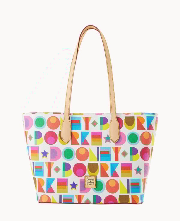 dooney & bourke Art Deco Tote White