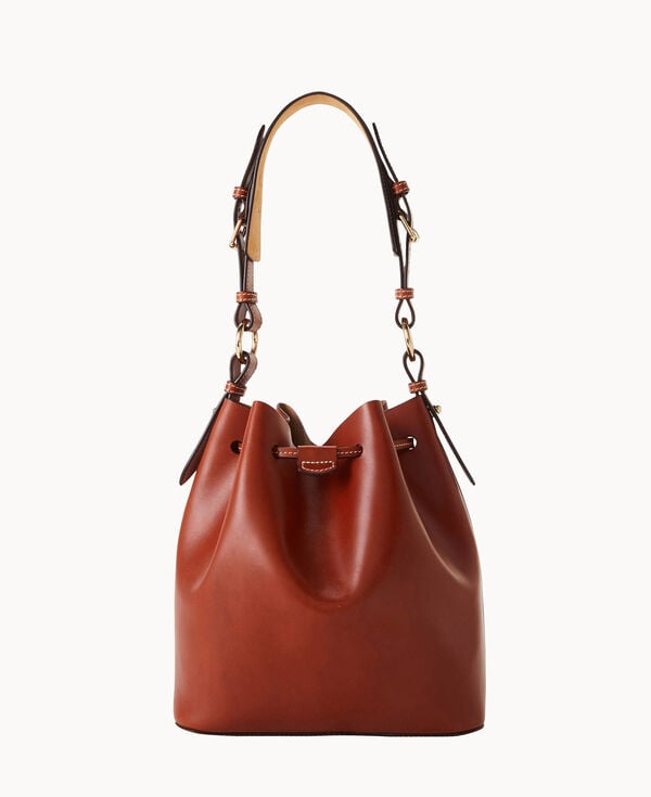 Dooney & Bourke Belmar Drawstring 25 Tan