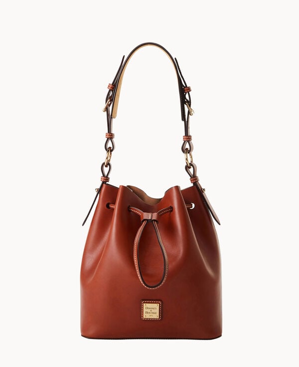 dooney & bourke Belmar Drawstring 25 Tan