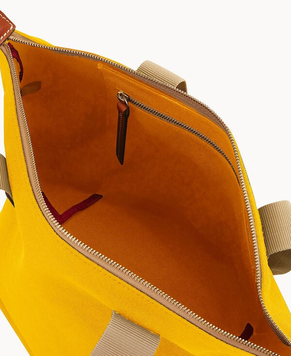 Dooney & Bourke Canvas Carryall 28 Yellow