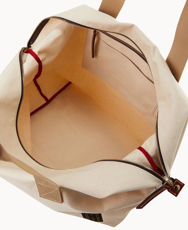 Dooney & Bourke Canvas Carryall 50 Natural