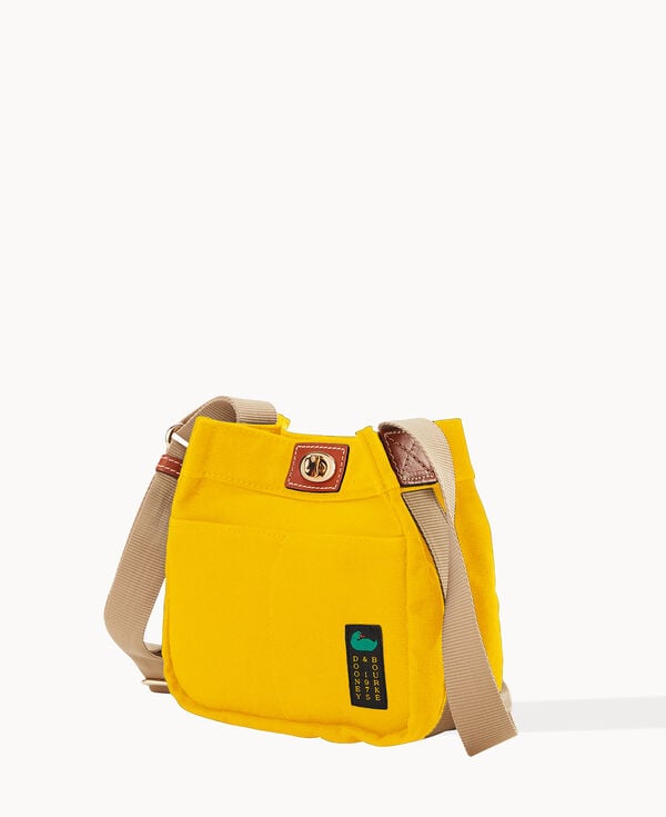 Dooney & Bourke Canvas Crossbody 20 Yellow