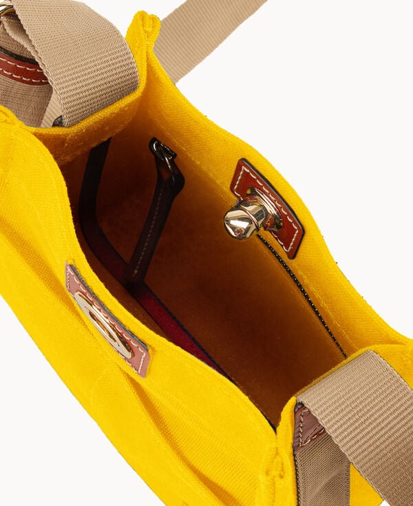 Dooney & Bourke Canvas Crossbody 20 Yellow