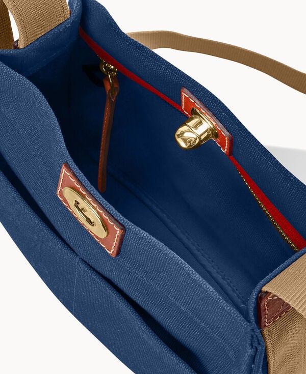 Dooney & Bourke Canvas Crossbody 24 Navy