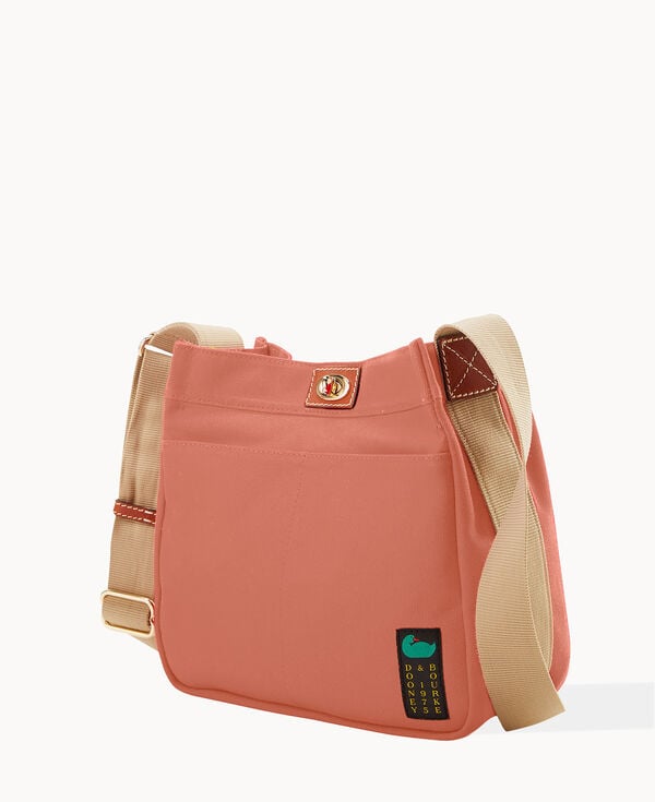 Dooney & Bourke Canvas Crossbody 28 Terracotta