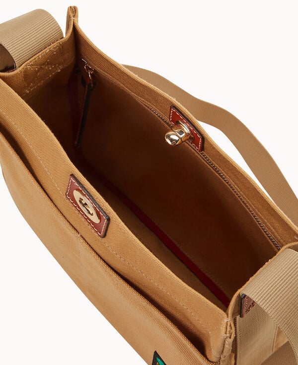 Dooney & Bourke Canvas Crossbody 32 Beige