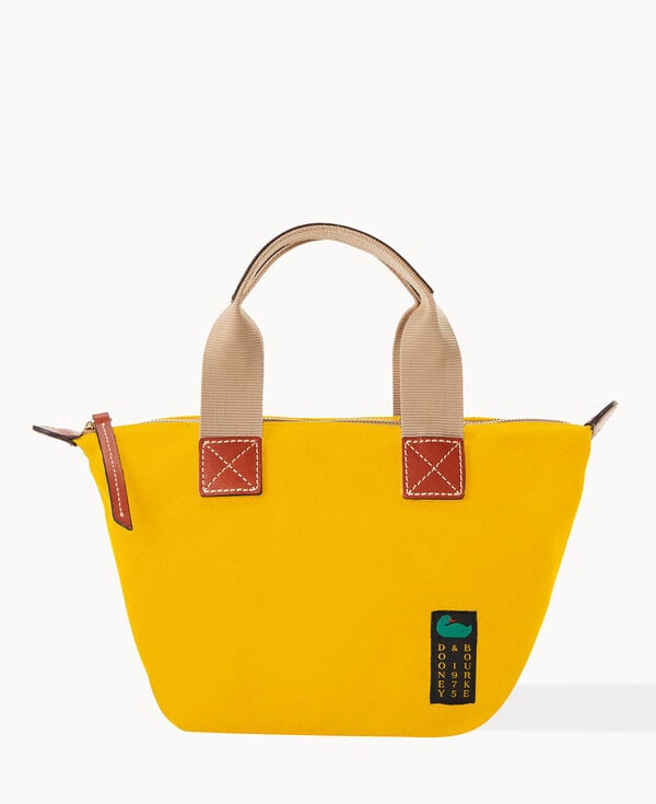 dooney & bourke Canvas Crossbody Satchel 20 Yellow