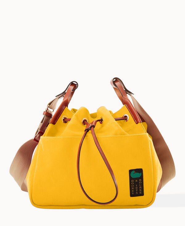dooney & bourke Canvas Drawstring 30 Yellow