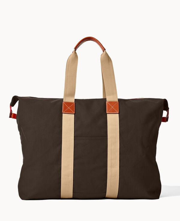 Dooney & Bourke Canvas Duffle 60 Brown