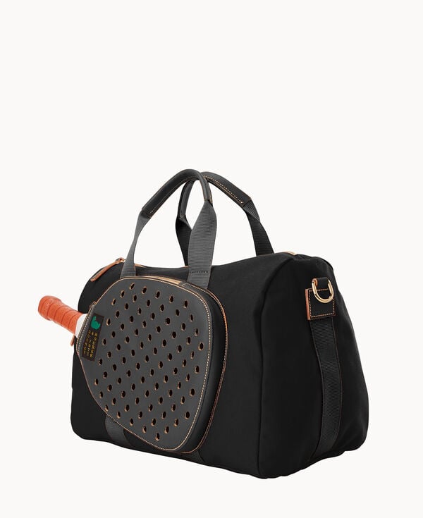 Dooney & Bourke Canvas Pickleball Duffle 40 Black