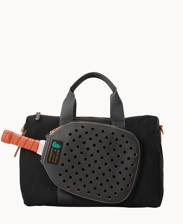 dooney & bourke Canvas Pickleball Duffle 40 Black