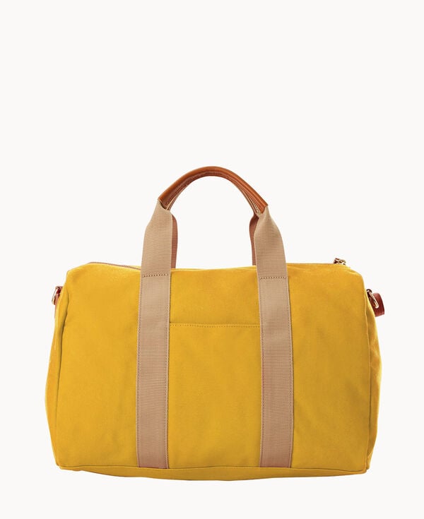 Dooney & Bourke Canvas Pickleball Duffle 40 Yellow