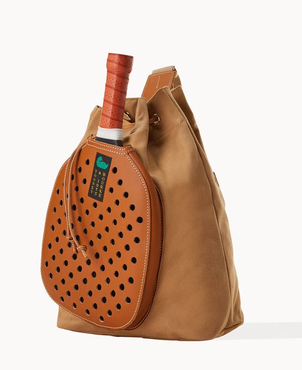 Dooney & Bourke Canvas Pickleball Sling Beige