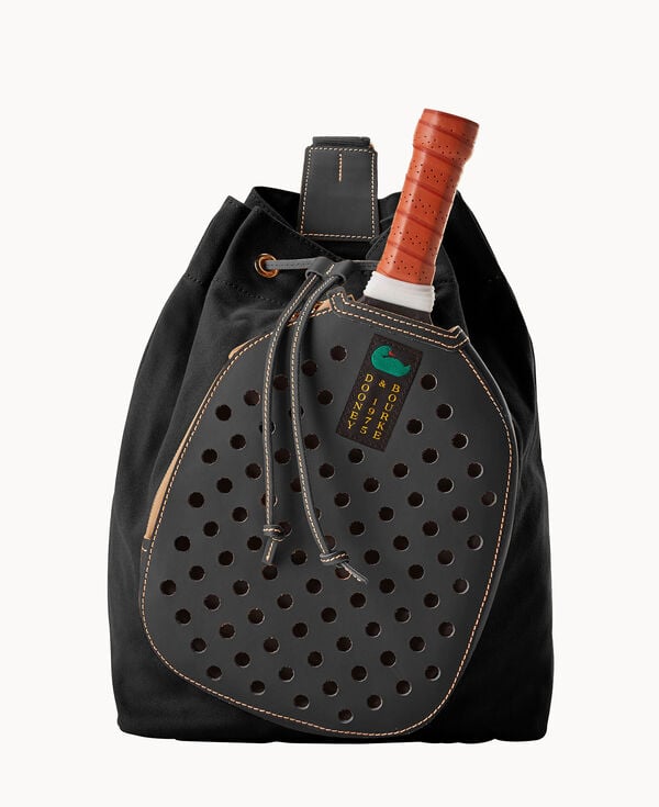 dooney & bourke Canvas Pickleball Sling Black