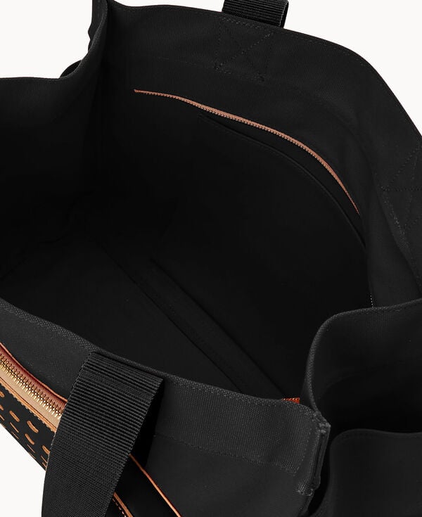 Dooney & Bourke Canvas Pickleball Tote 40 Black