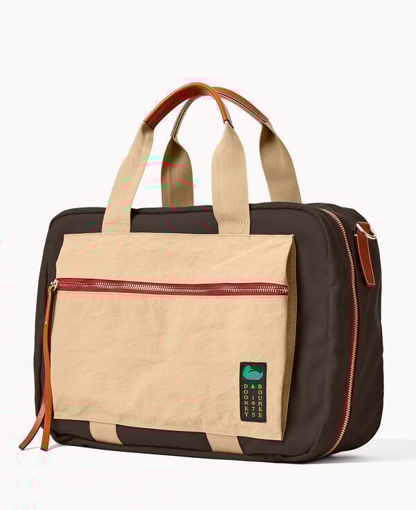 Dooney & Bourke Canvas Suitcase 50 Brown