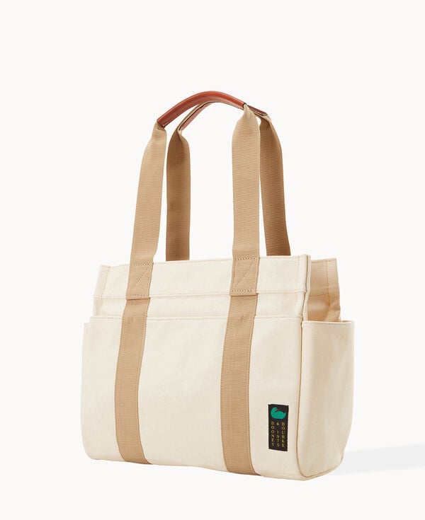 Dooney & Bourke Canvas Tote 35 Natural