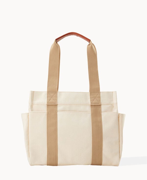 Dooney & Bourke Canvas Tote 35 Natural