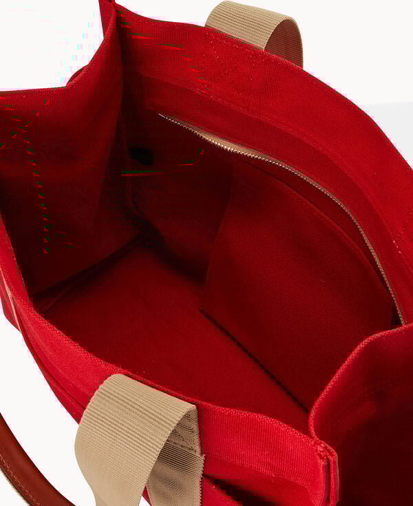 Dooney & Bourke Canvas Tote 35 Red