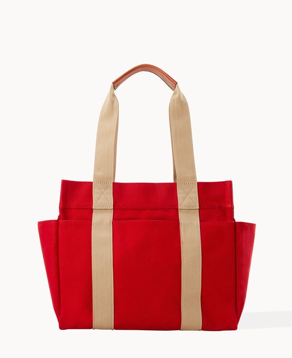 Dooney & Bourke Canvas Tote 35 Red
