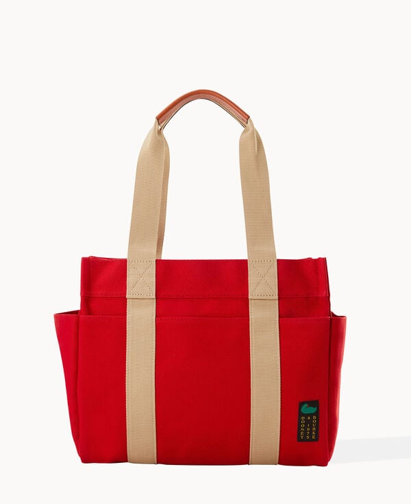 dooney & bourke Canvas Tote 35 Red