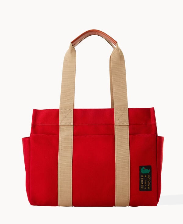 dooney & bourke Canvas Tote 40 Red