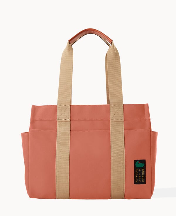 dooney & bourke Canvas Tote 40 Terracotta